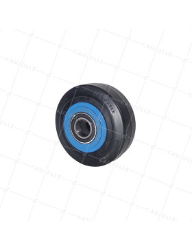 Ruota IN GHISA Fasciatura SOFT DIAMETRO 125 MM ASSE 20MM - S2750F125/50 • Caujolle