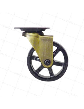 Ruota DESIGN ORO Ruota NYLON DIAMETRO 75 MM CARICO 45KG - GOLDNYLON 75 P
