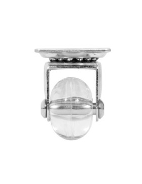 Ruota PIVOTANTE TRASPARENTE DESIGN DIAMETRO 35 MM CARICO 25 KG - S140TR 35P