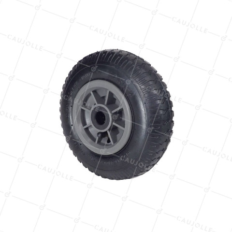 Ruota DI Carrello a mano DIAMETRO 210 MM CARICO 100 KG PER ASSE DI 20 MM - S3000 2.5X4 RR20 4PR • Caujolle