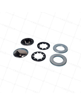 KIT FISSAGGIO Ruote ASSE 25 MM • Caujolle