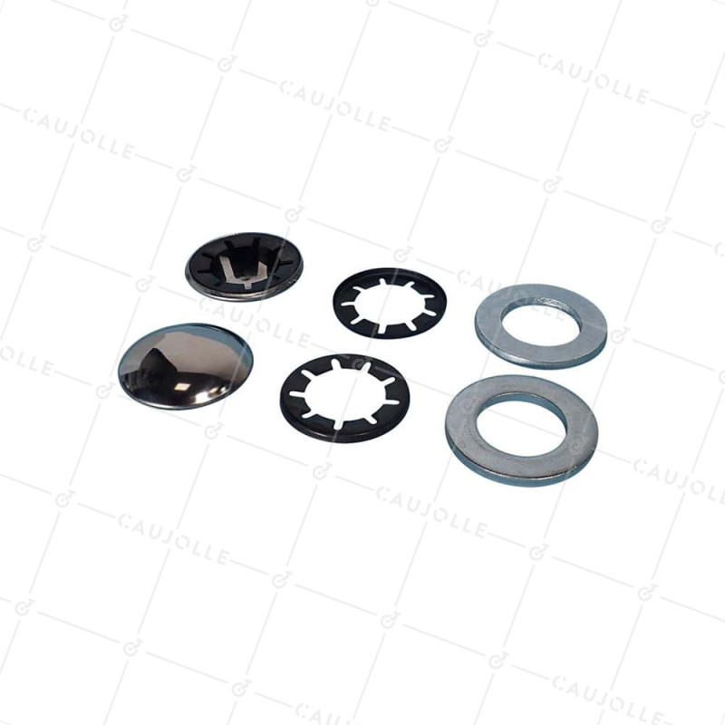 KIT FISSAGGIO Ruote ASSE 25 MM