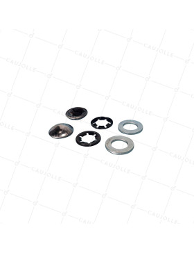 KIT FISSAGGIO Ruote ASSE 16 MM • Caujolle
