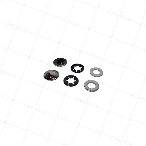 KIT FISSAGGIO Ruote ASSE 12 MM • Caujolle