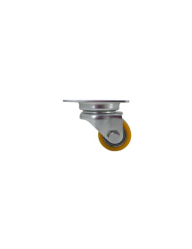 Ruota MINI EXTRA-BASSA FORTE CARICO DIAMETRO 35 MM ALTEZZA 53 MM CARICO 100 KG - EXTRA SURB 35 P