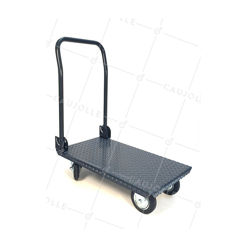 CARRELLO DI MANUTENZIONE PIEGHEVOLE IN ACCIAIO PIANO DI 905X605 MM CARICO 500KG
