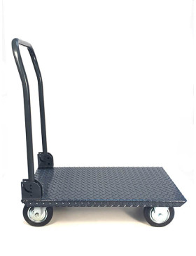 CARRELLO DI MANUTENZIONE PIEGHEVOLE IN ACCIAIO PIANO DI 905X605 MM CARICO 500KG