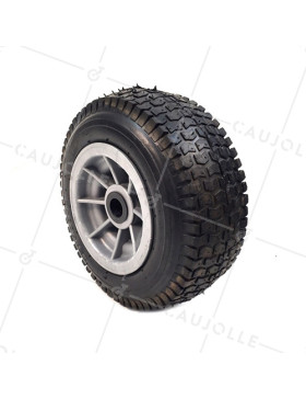 Ruota GONFIATA A RAMPONI DIAMETRO 310 MM CARICO 200KG ASSE 20 MM - Ruota DUMPER 13x5.00-6 R20/90 • Caujolle