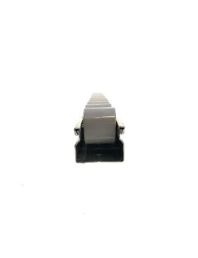 RAIL IN ACCIAIO DI 1.5M CON Ruote DI 28 MM DI DIAMETRO CARICO 44 KG - RULLI CONVEYOR 1.5M ANTI-UV