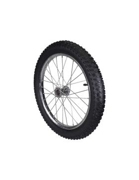 Ruota DI Rimorchio DA GIARDINO GONFIATA RAGGIO METALLO DIAMETRO 540 MM CARICO 50 KG ASSE DI 16 MM - S5100P 20P METAL GONFIATO
