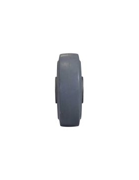 Ruota NON TACHANTE ULTRA SOFFICE DIAMETRO 160 MM CARICO 350KG ASSE 20MM SFERE - S2014 160 CAOU GRIGIO B20