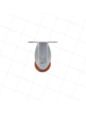 Ruota EXTRA-BASSA FORTE CARICO FISSO DIAMETRO 35 MM CARICO 100KG ALTEZZA 66 MM - SURB 35 FISSO
