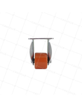 Ruota EXTRA-BASSA FORTE CARICO FISSO DIAMETRO 35 MM CARICO 100KG ALTEZZA 66 MM - SURB 35 FISSO