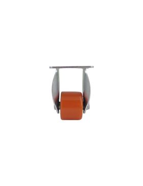 Ruota EXTRA-BASSA FORTE CARICO FISSO DIAMETRO 35 MM CARICO 100KG ALTEZZA 66 MM - SURB 35 FISSO