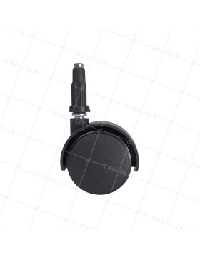 Ruota DI SEDIA A CLIP DIAMETRO 50 MM CON Asta liscia DI 7 MM CARICO 50 KG - S49TL 50/7