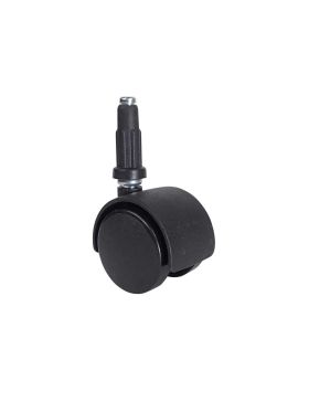 Ruota DI SEDIA DA INCOLLARE DIAMETRO 40 MM A Asta liscia DI 12 MM CARICO 35 KG - S49TL 40/8