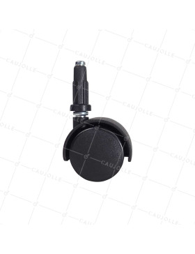 Ruota DI SEDIA DA INCOLLARE DIAMETRO 40 MM A Asta liscia DI 12 MM CARICO 35 KG - S49TL 40/8