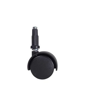 Ruota DI SEDIA DA INCOLLARE DIAMETRO 40 MM A Asta liscia DI 12 MM CARICO 35 KG - S49TL 40/8