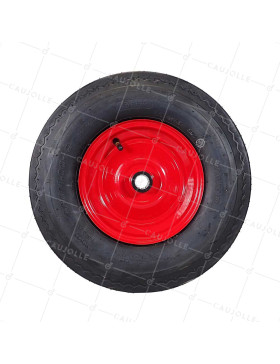 Ruota DI MACCHINA AGRICOLA RINFORZATA 6 PLY DIAMETRO 400MM CARICO 345KG ASSE 25MM RULLO - S2600R25 6PR