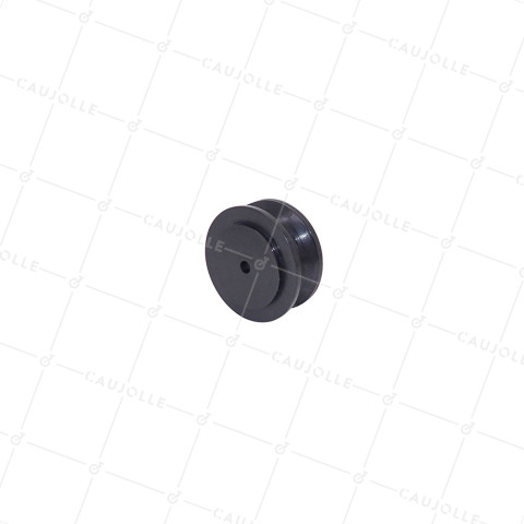 PULLEYS IN NYLON PER CORDA DI 10 MM DIAMETRO 50 MM CARICO 60 KG ASSE 5.5 MM - GNN50GR AL5.5 • Caujolle