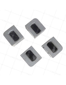 KIT DI 4 ANGOLI ISO 1161 IN ACCIAIO FUSO PER CONTENITORE MARITTIMO - BR x 2 / BL x 2