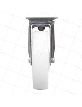 Ruota IN ACCIAIO INOSSIDABILE 304 DIAMETRO 200 MM CARICO 1000 KG - INOX PIV RENF 200