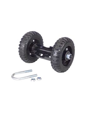 Ruote DI BARRIERA FISSA DIAMETRO 160 MM CARICO 150 KG TUBO 35 A 48 MM