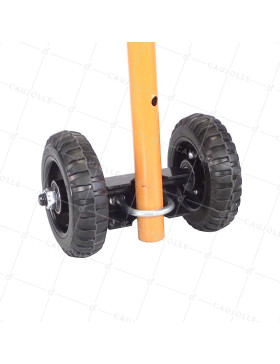 Ruote DI BARRIERA FISSA DIAMETRO 160 MM CARICO 150 KG TUBO 35 A 48 MM