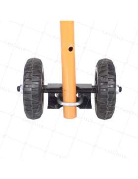 Ruote DI BARRIERA FISSA DIAMETRO 160 MM CARICO 150 KG TUBO 35 A 48 MM