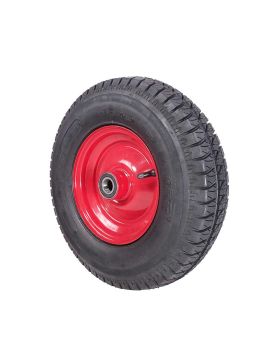 Ruota DI MACCHINA AGRICOLA RINFORZATA 4 PLY DIAMETRO 400 MM CARICO 260 kg ASSE 25 MM - S2600B25 4PR