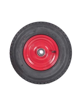 Ruota DI MACCHINA AGRICOLA RINFORZATA 4 PLY DIAMETRO 400 MM CARICO 260 kg ASSE 25 MM - S2600B25 4PR