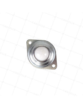 Ruota BILLETTO DI MANUTENZIONE IN NYLON A Piastra CARICO 60KG