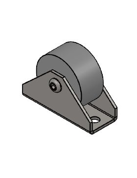 RUOTA DI GUIDA LINEARE INSENSIBILE ALLA CORROSIONE DIAMETRO 30 MM CARICO 100 KG - S86 30 INOX 304