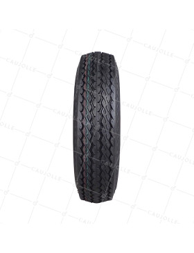 Ruota DI MACCHINA AGRICOLA 4 PLY DIAMETRO 400MM CARICO 260 KG ASSE 25 MM RULLI - S2600R25 4PR