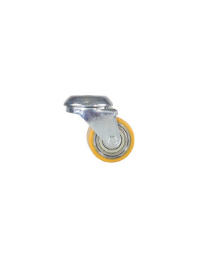 Ruota EXTRA-BASSA FISSAGGIO A Foro di fissaggio ALTA CARICO DIAMETRO 50 MM ALTEZZA 72 MM CARICO 150 KG - SURB 50 O