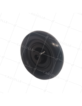 Ruota PLASTICA DIAMETRO 50 MM CARICO 30 KG ASSE 5 MM - S7100 50 • Caujolle
