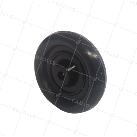 Ruota PLASTICA DIAMETRO 50 MM CARICO 30 KG ASSE 5 MM - S7100 50 • Caujolle