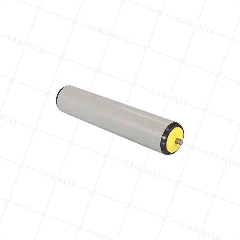 RULLO DI MANUTENZIONE PVC DIAMETRO 50 MM LUNGHEZZA 200 MM CARICO 40KG ASSE 8MM