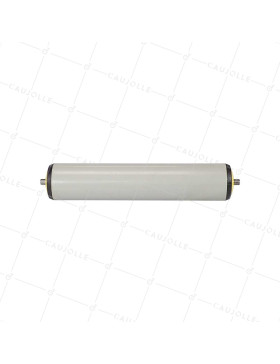 RULLO DI MANUTENZIONE PVC DIAMETRO 50 MM LUNGHEZZA 200 MM CARICO 40KG ASSE 8MM