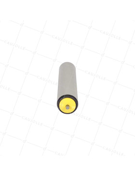 RULLO DI MANUTENZIONE PVC DIAMETRO 50 MM LUNGHEZZA 200 MM CARICO 40KG ASSE 8MM