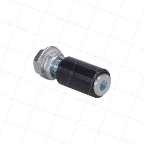 Rullo di guida DI GUIDA ANTI RIGHE IN POLIURETANO DIAMETRO 26 MM LUNGHEZZA 40 MM PER PORTA SCORREVOLE • Caujolle