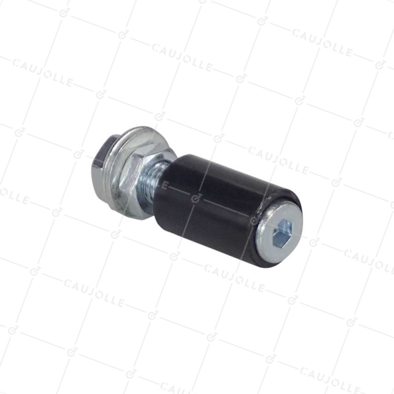 Rullo di guida DI GUIDA ANTI RIGHE IN POLIURETANO DIAMETRO 26 MM LUNGHEZZA 40 MM PER PORTA SCORREVOLE