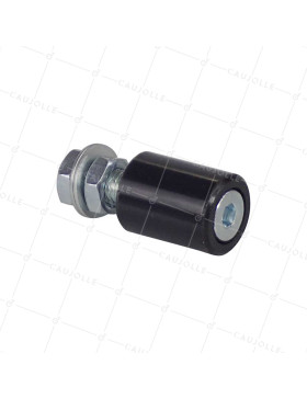 RULLO DI GUIDA ANTI RIGHE IN POLIURETANO DIAMETRO 30 MM LUNGHEZZA 40 MM PER CANCELLO SCORREVOLE • Caujolle
