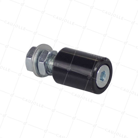 RULLO DI GUIDA ANTI RIGHE IN POLIURETANO DIAMETRO 30 MM LUNGHEZZA 40 MM PER CANCELLO SCORREVOLE • Caujolle