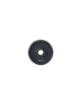 Ruota POLIAMMIDE NYLON NERO DIAMETRO 50 MM CARICO 100KG ASSE 9 MM - 450 50/20 LM28 L9 NERO