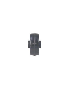 Ruota POLIAMMIDE NYLON NERO DIAMETRO 50 MM CARICO 100KG ASSE 9 MM - 450 50/20 LM28 L9 NERO