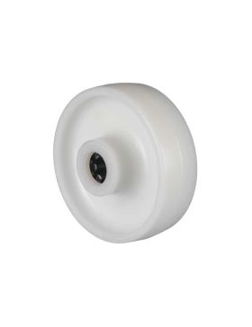 Ruota NYLON DIAMETRO 125 MM CARICO 300 KG ASSE 20 MM RULLO - S2450 125/40 LM60 RR20