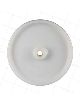Ruota NYLON DIAMETRO 250 MM CARICO 600 KG ASSE 20 MM LISCIO - S2450 250/49 LM60 L20