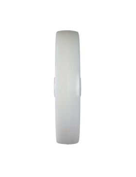 Ruota NYLON DIAMETRO 250 MM CARICO 600 KG ASSE 20 MM LISCIO - S2450 250/49 LM60 L20