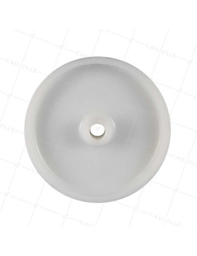 Ruota NYLON DIAMETRO 200 MM CARICO 550 KG ASSE 20 MM LISCIO - S2450 200/50 LM58 L20